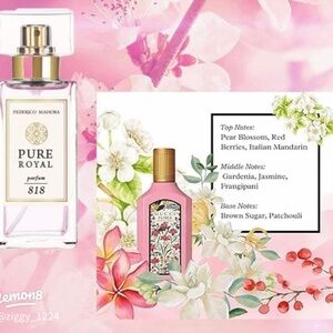 FM pure royal perfume #818 smells like Gucci Flora
